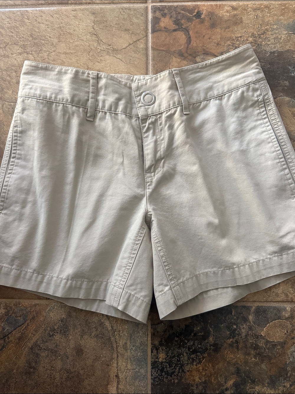GAP Beige Women's Casual Cotton Shorts